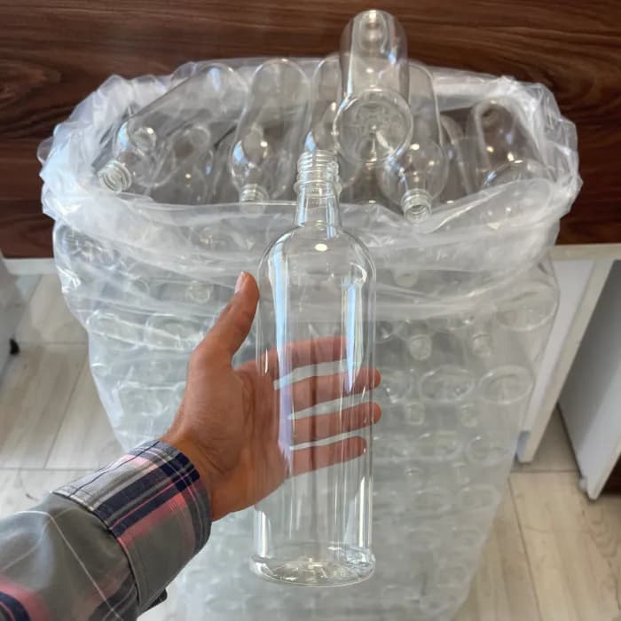 بطری پلاستیکی اچ اس 1000 سی سی دهانه 28 تعداد در هر بسته 120عدد — تصویر ۶