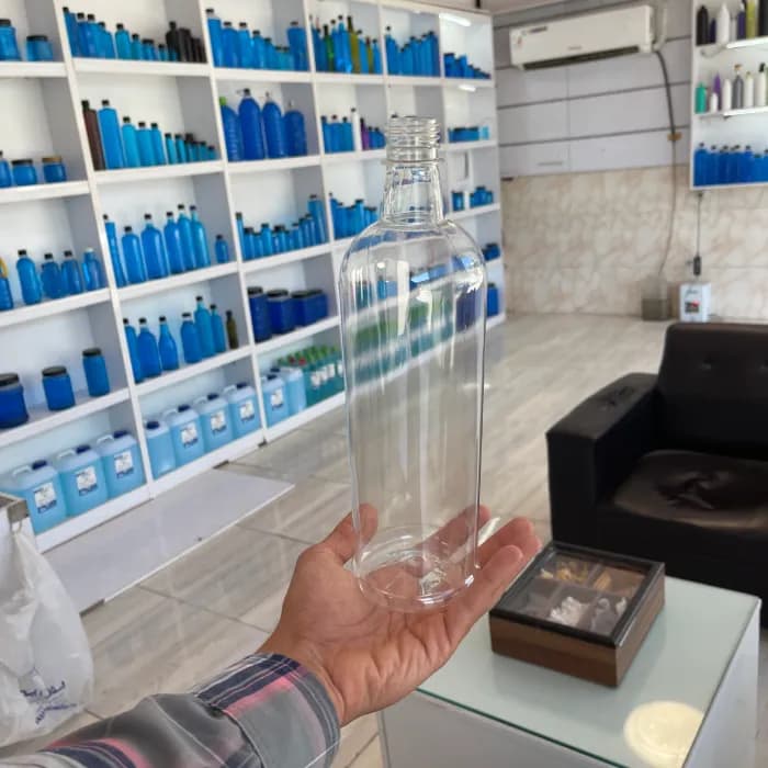 بطری پلاستیکی اچ اس 1000 سی سی دهانه 28 تعداد در هر بسته 120عدد — تصویر ۴