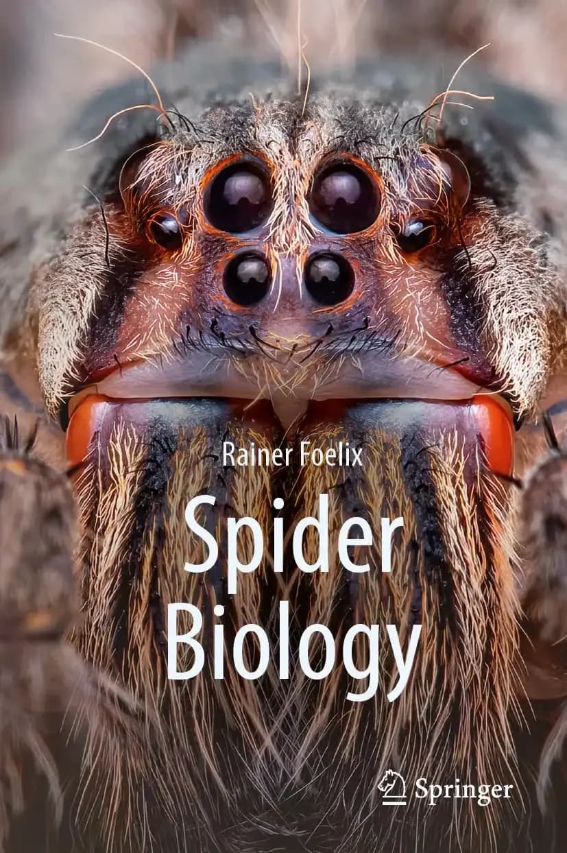 کتاب زیستشناسی عنکبوت (Spider Biology) نسخه انگلیسی PDF | راینر فولیِکس