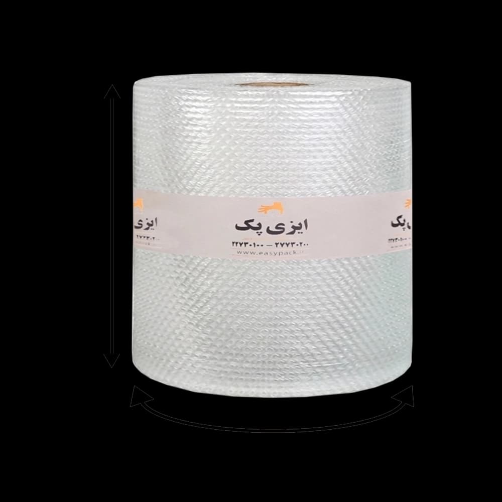 پلاستیک ضربه گیر حبابدار شفاف 50 سانت 80متری