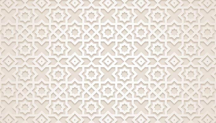 وکتور پس زمینه پترن طرح اسلیمی