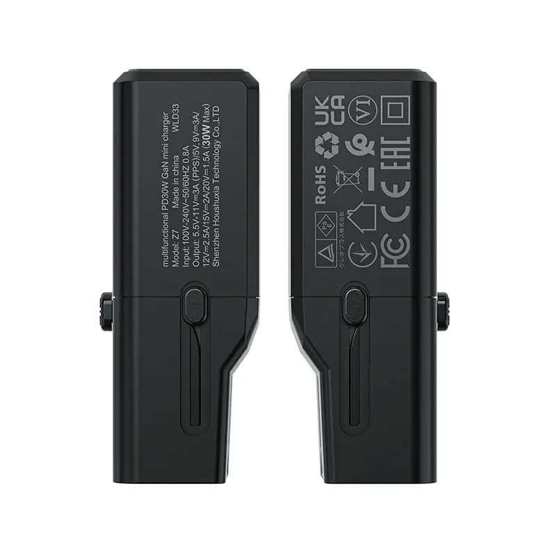 شارژر دیواری و مبدل برق ایس فست ACEFAST Z7 PD30W GaN Fast Charger توان 30 وات — تصویر ۵