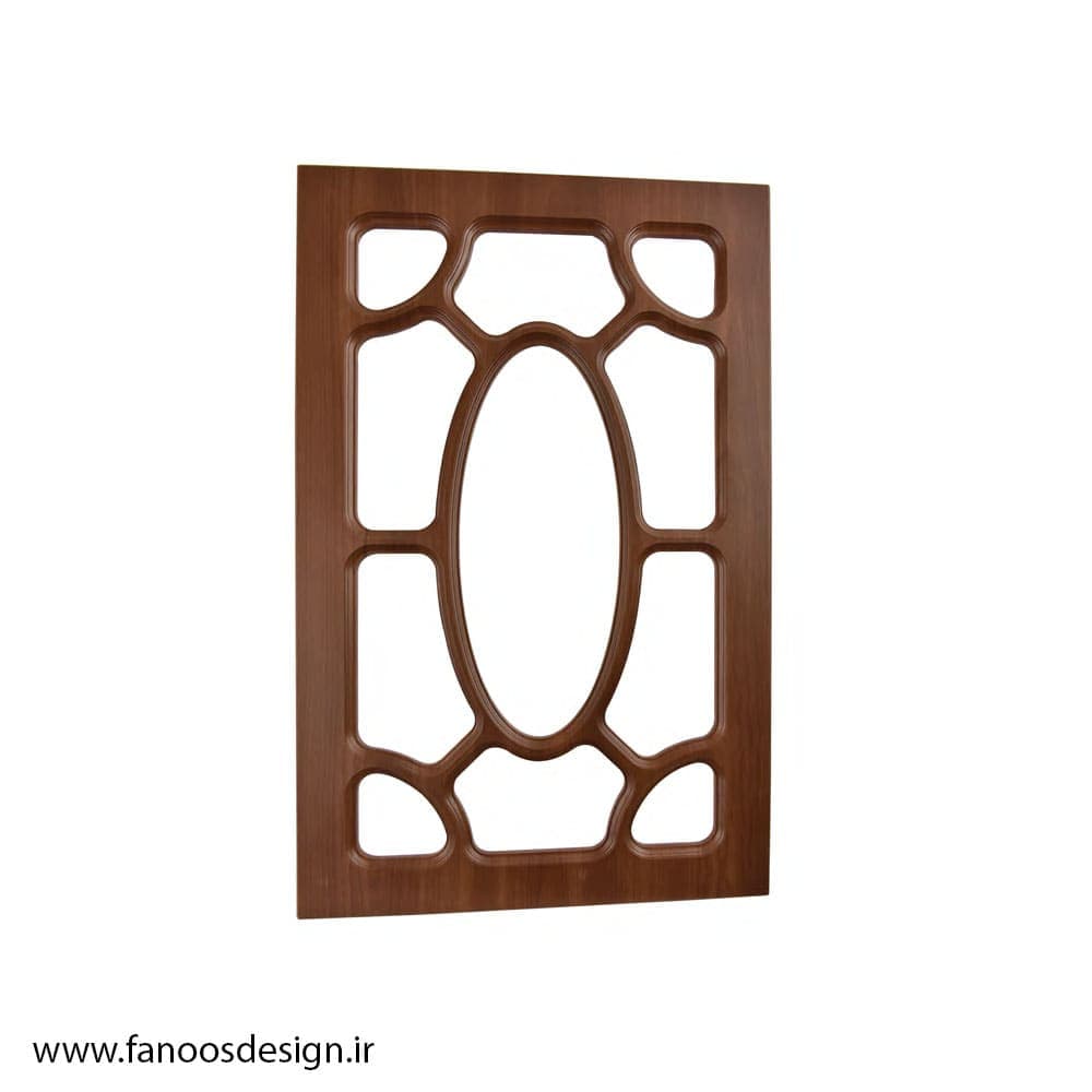 درب کابینتی ویترینی روکش ممبران مدرن پنجره ای کد 0112