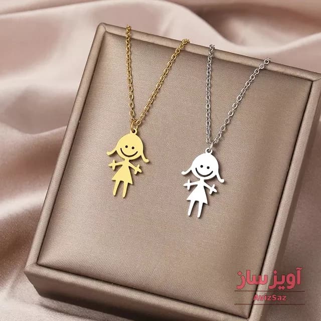 گردنبند دختر کد 100910