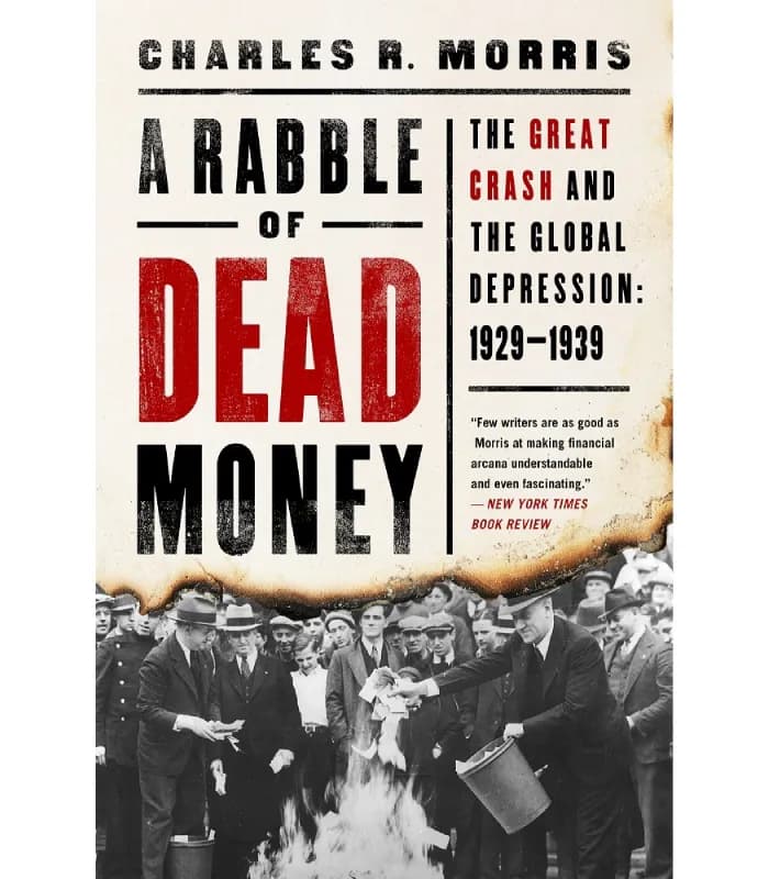 کتاب A Rabble of Dead Money (غوغایی از پول مرده) اثر چارلز آر. موریس – نسخه انگلیسی PDF