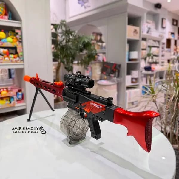 تفنگ شارژی پوکه پران کد D021 — تصویر ۵