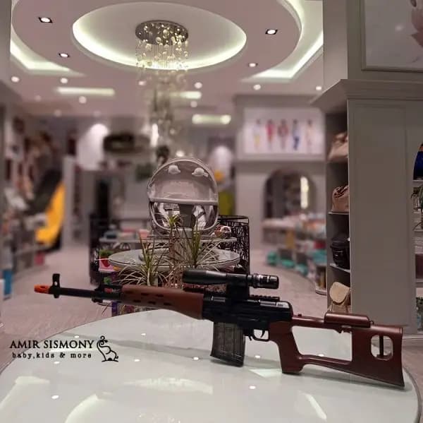تفنگ تیرفومی کد k34