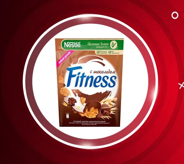 کورن فلکس رژیمی شکلاتی فیتنس 200 گرمی Nestle — تصویر ۲