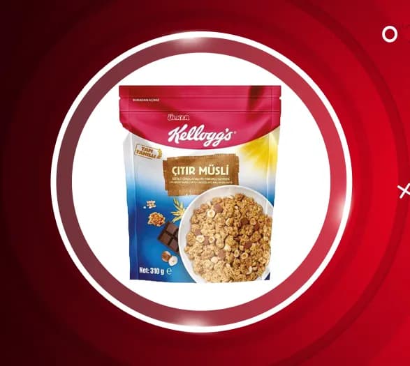 کورن فلکس فندقی و شکلاتی کلاگز 310 گرمی Kelloggs — تصویر ۲