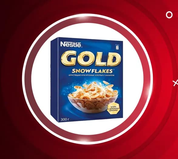 کورن فلکس برفی گلد نستله Nestle Gold — تصویر ۲