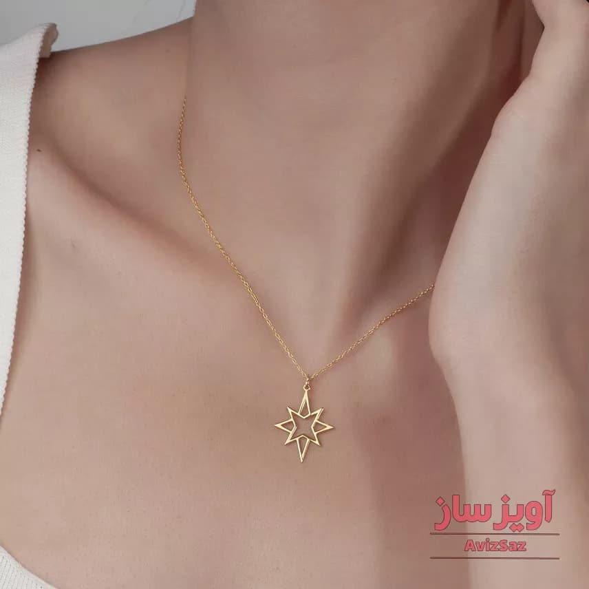 گردنبند ستاره کد 100836