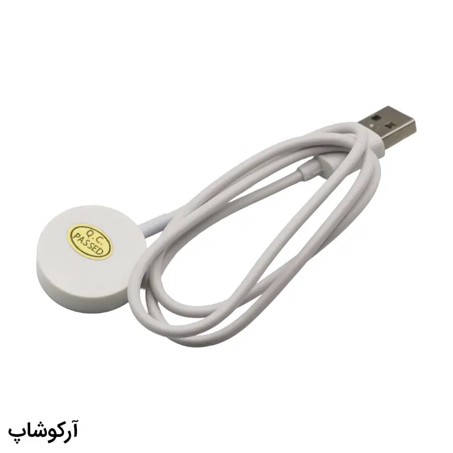 ساعت هوشمند VBand مشکی، صفحه مشکی مربعی با گوشههای گرد، بند سیلیکونی مشکی، قاب مربعی، نمایش دیجیتال، قفل سگکی فلزی مدل V2 Max — تصویر ۸