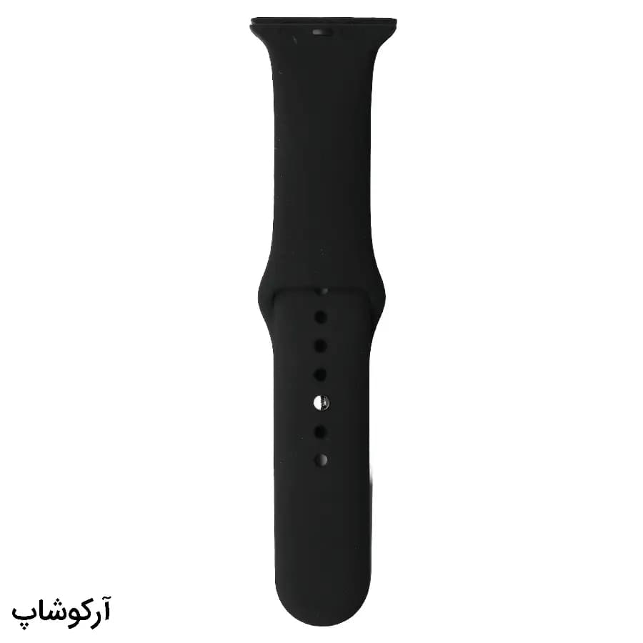 ساعت هوشمند Kalobee America مشکی، صفحه مشکی مربع با گوشه گرد، بند سیلیکونی مشکی، قاب مربعی، نمایشگر دیجیتال HD، شارژ بیسیم مدل GW-X — تصویر ۸