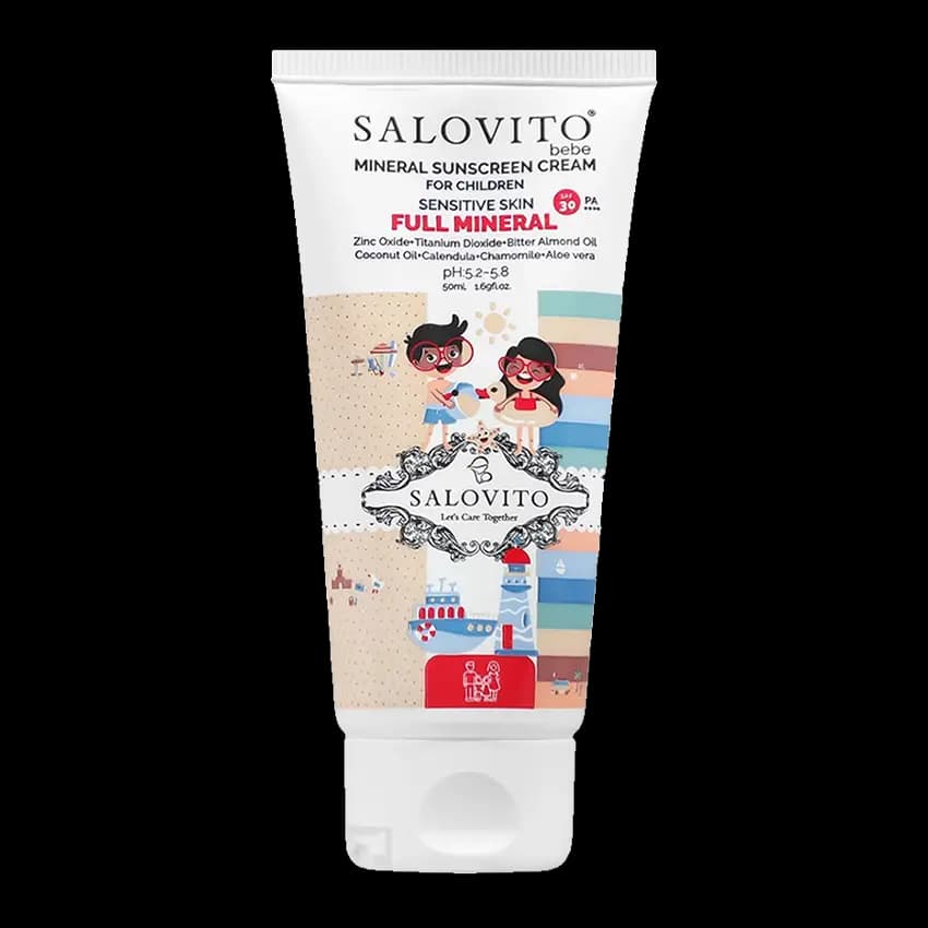 کرم ضد آفتاب کودک مینرال سالوویتو SPF30