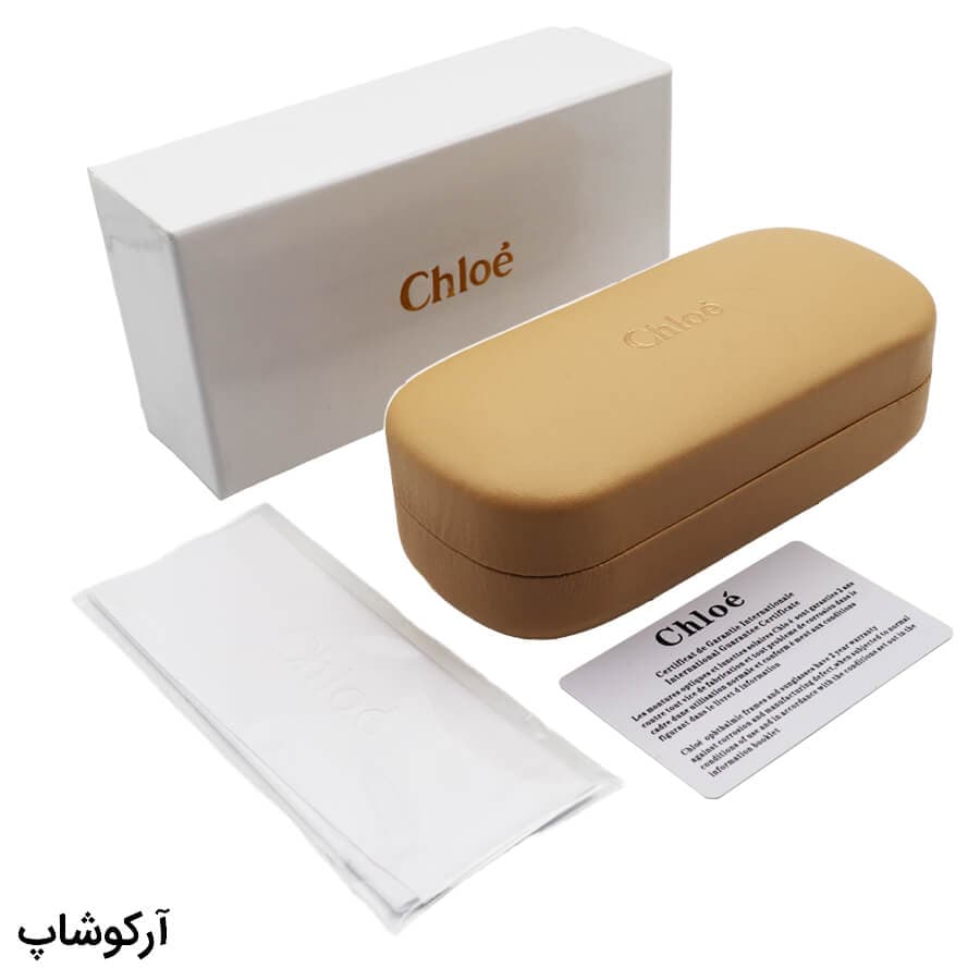 پک اورجینال عینک برند کلویی Chloé با تمام تجهیزات مدل 992606