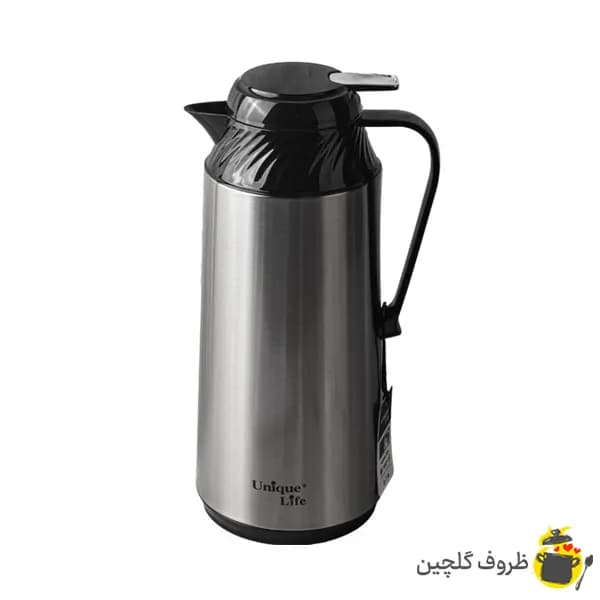 فلاکس یونیک لایف 1 لیتری – بدنه استیل – شیشه صورتی