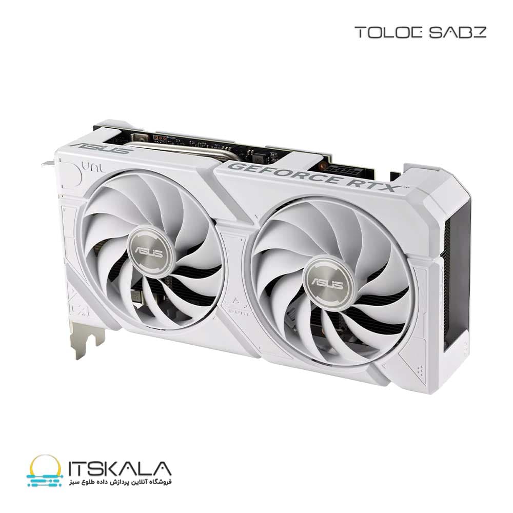 کارت گرافیک ایسوس مدل Dual RTX 4070 SUPER EVO White OC 12GB — تصویر ۴