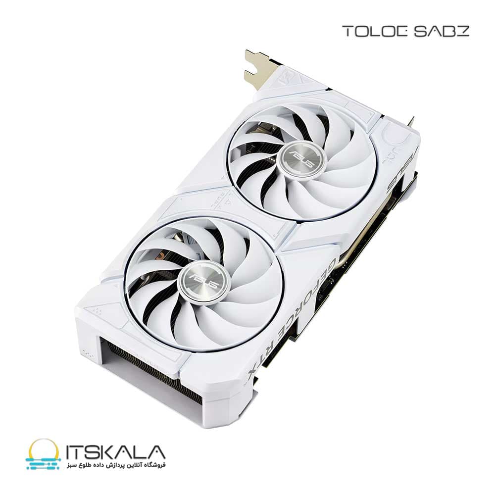 کارت گرافیک ایسوس مدل Dual RTX 4070 SUPER EVO White OC 12GB — تصویر ۶