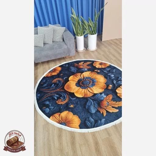 فرشینه رویه مخمل زیر کار استُپ دار (اصلا لیز نمیخوره) 9111 — تصویر ۸