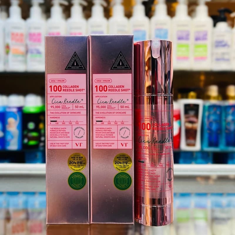 سرم بوستر سفت کننده و جوانساز کلاژن ریدل شات 100 ویتی کازمتیکس 50ml کد 1803 — تصویر ۲