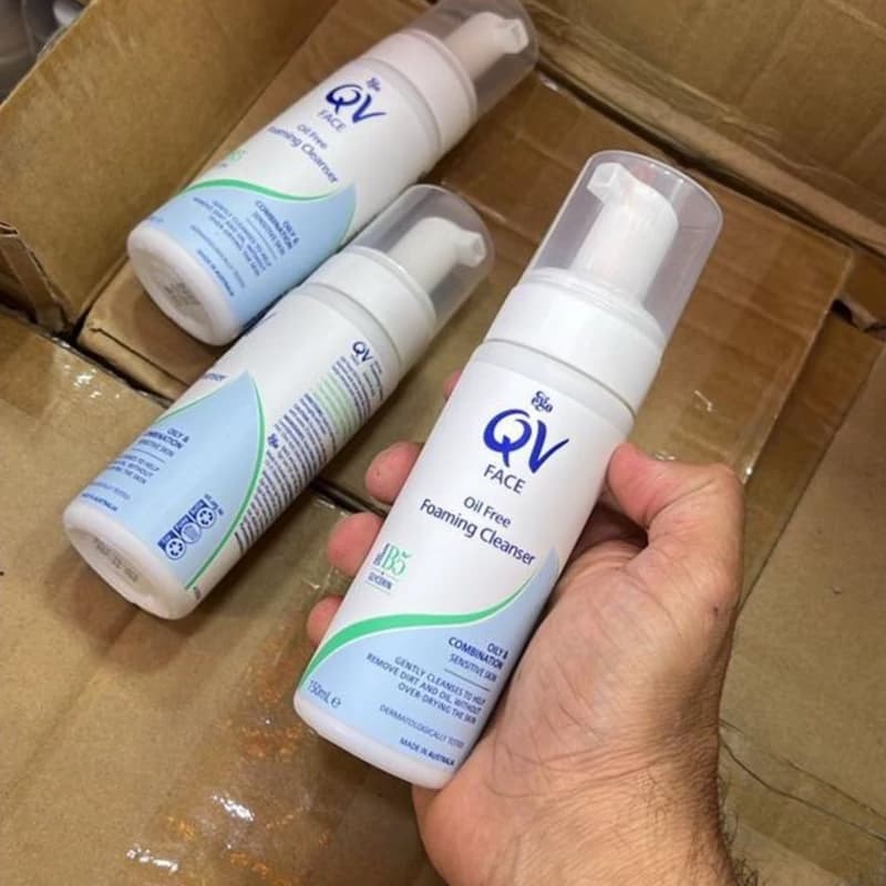 فوم شستشو صورت کیووی مدل Gentle cleanser حجم 150 میلی لیتر کد 1751 — تصویر ۲