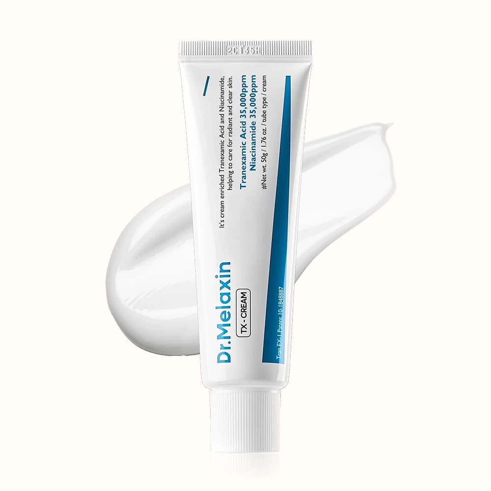 کرم ضد لک و روشن کننده ترانگزامیک اسید دکتر ملاکسین مدل TX-Cream