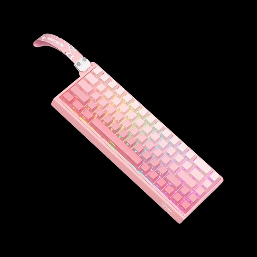 کیبورد مکانیکال گیمینگ اونیکوما ONIKUMA G69 Pink — تصویر ۲