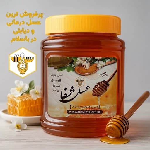 عسل دیابتی و درمانی چند گیاه خام کوهی (100درصد طبیعی، برداشت جدید، با طعم خاص و خوشمزه)