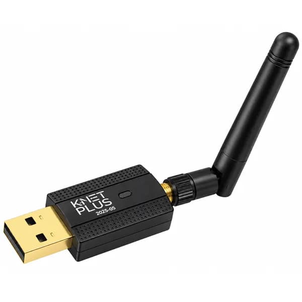 کارت شبکه بیسیم USB کینت پلاس مدل KP-DUW3002DB با سرعت 300Mbps