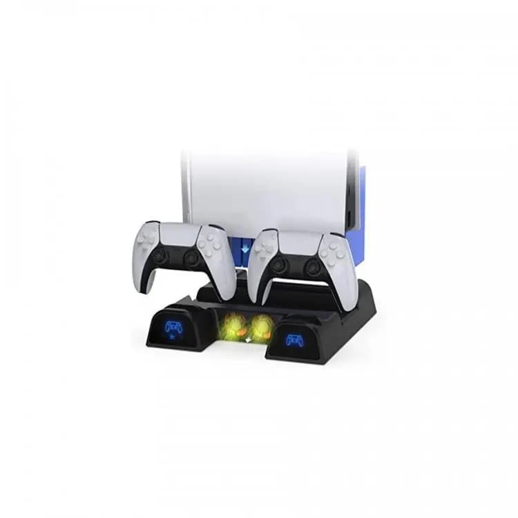 پایه فن و شارژر نمایشگر دار Dobe3532 – ps5 — تصویر ۲