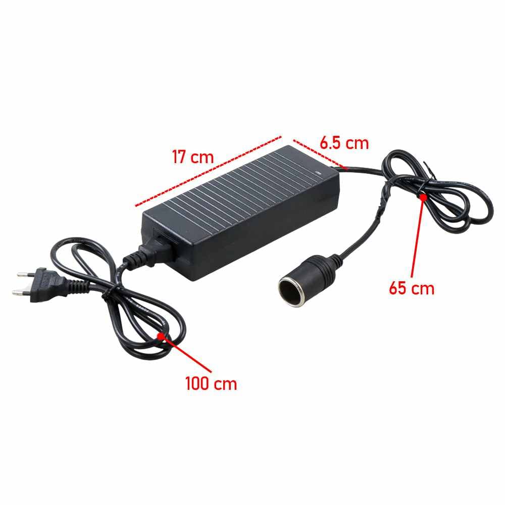آداپتور 220 به 12 ولت 10 آمپر فندکی ACAD adapter JCY_12100 — تصویر ۲