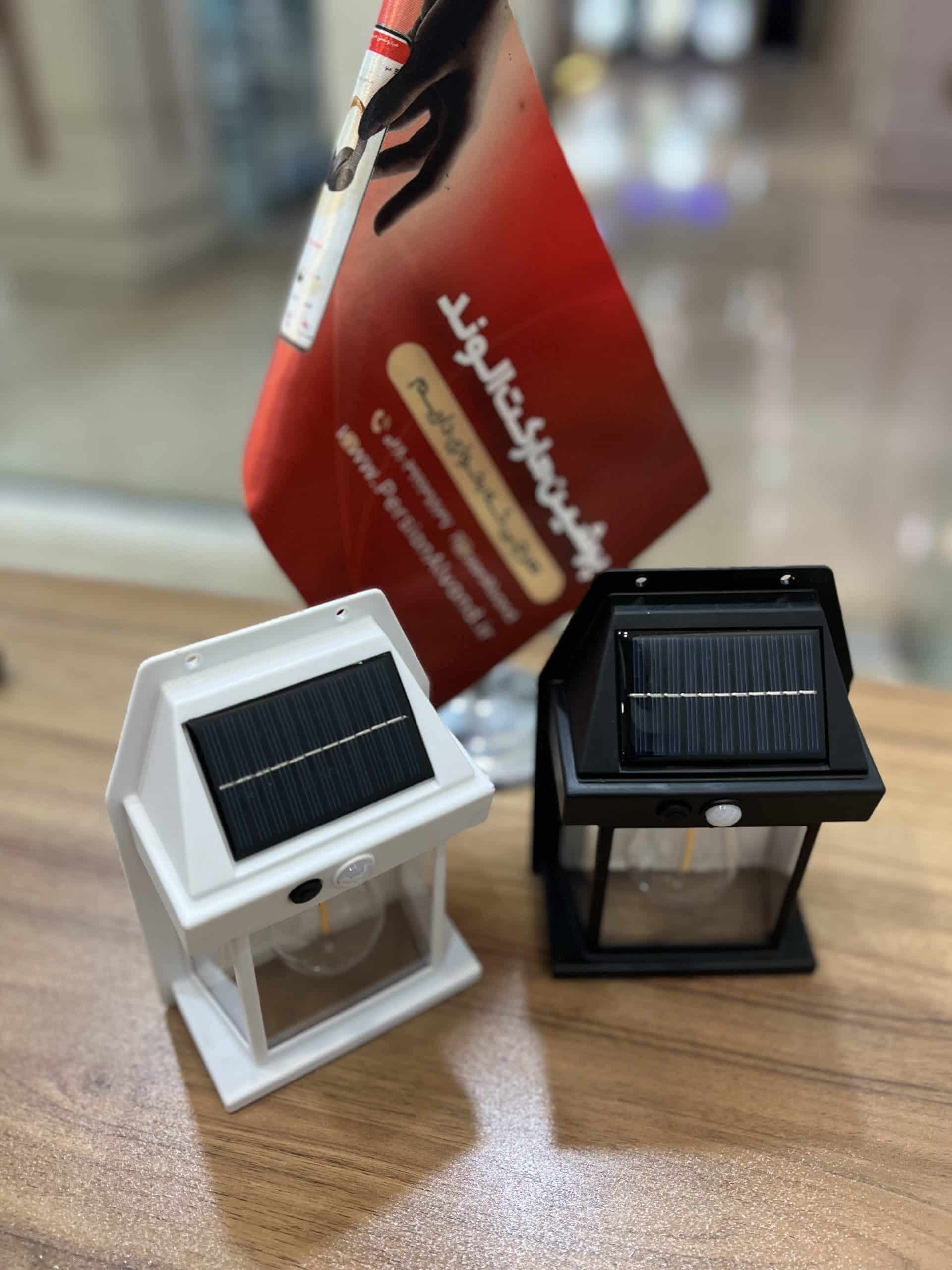 چراغ دیواری خورشیدی سنسوردار سه حالته — تصویر ۸