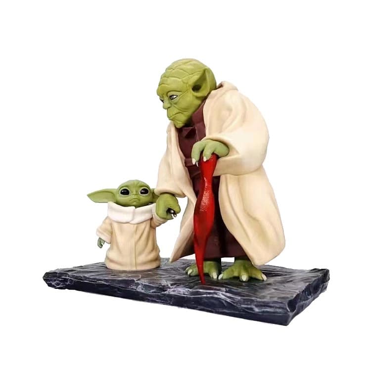 اکشن فیگور گروگو و استاد یودا Star Wars Grogu Master Yoda — تصویر ۴