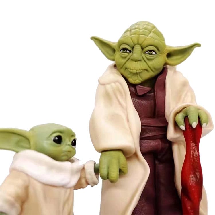 اکشن فیگور گروگو و استاد یودا Star Wars Grogu Master Yoda — تصویر ۲