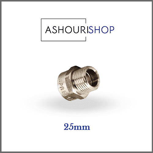 مغزی روپیچ توپیچ سایز 1/2 اینچ طول توپیچ 25mm (آلن خور) برند نیوپایپ