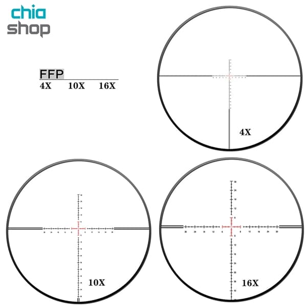 دوربین تفنگ دیسکاوری HT 4-16X44SFIR FFP — تصویر ۶