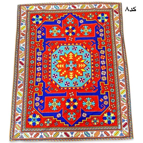 رو فرشی مخملی گلیمی — تصویر ۷
