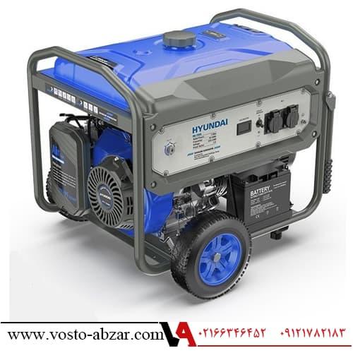 موتور برق بنزینی 7/5 کیلو وات هیوندای مدل HG-7055