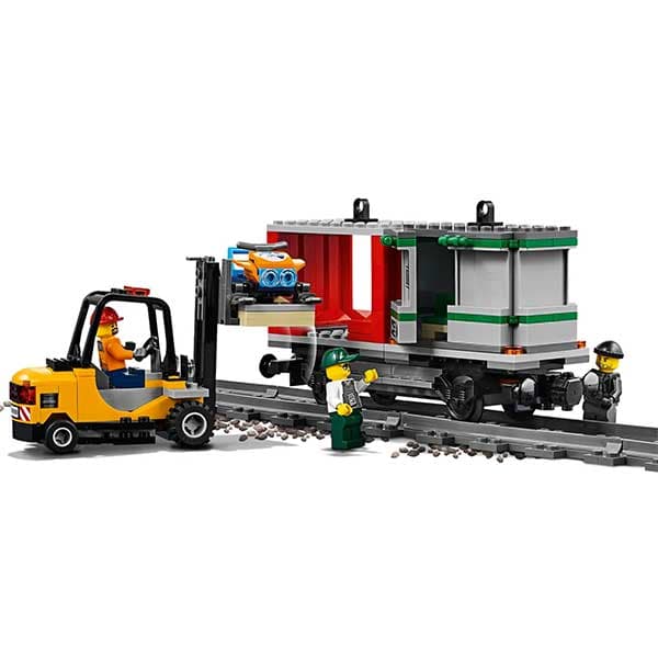 لگو سیتی مدل 60198 قطار باربری کنترلی Cargo Train — تصویر ۳