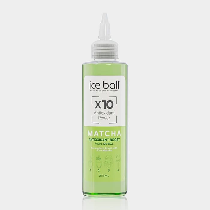 محلول آبرسان و روشن کننده ماچا آیس بال Ice Ball Gentle Refreshing Facial Matcha 212ml