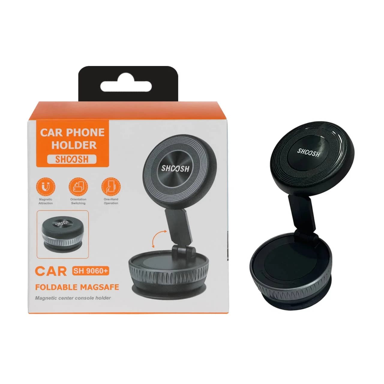 هولدر گوشی موبایل مگنتی Shoosh مدل +SH9060 – مشکی – SMO