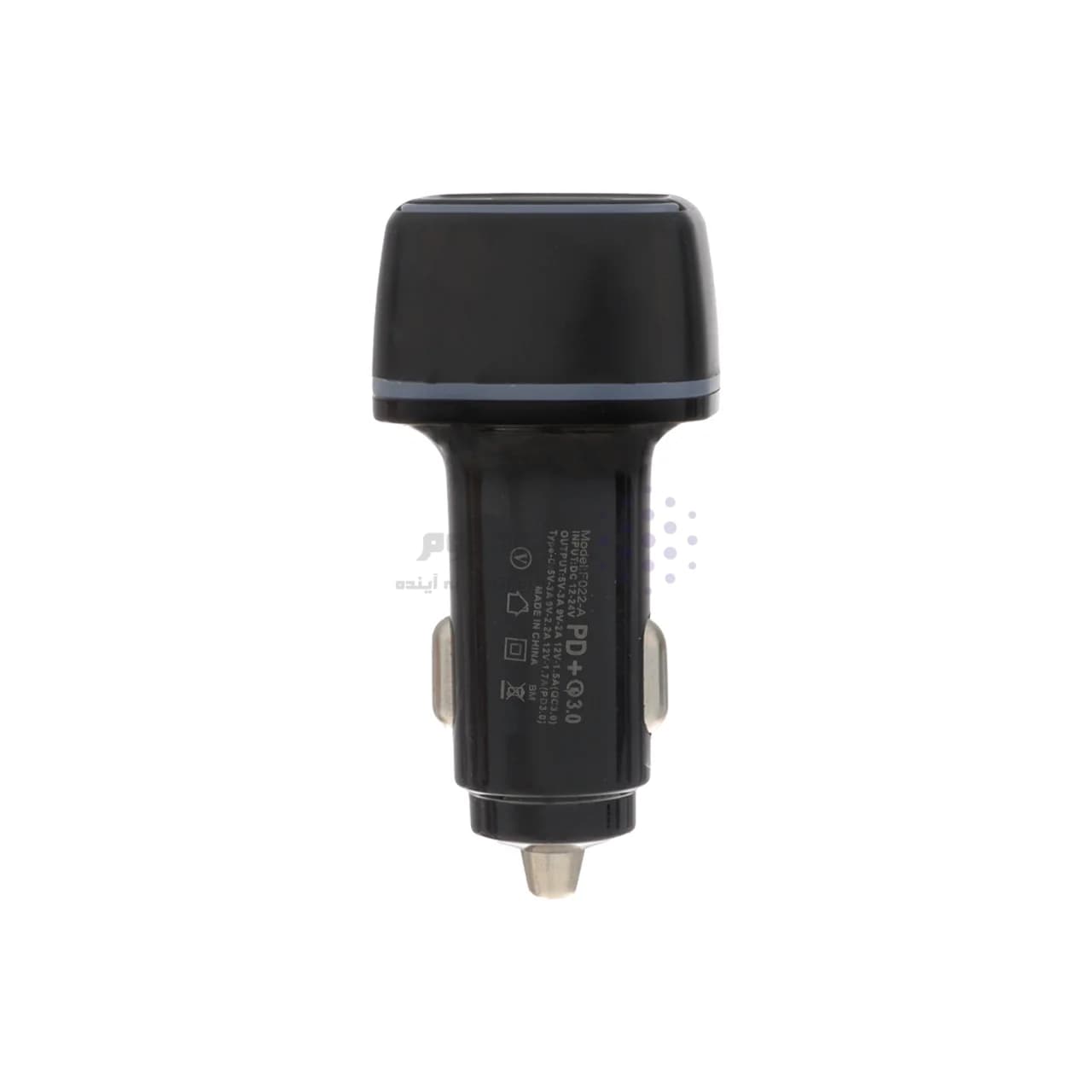 شارژر فندکی فست و PD دو پورت FIRSTYOU مدل F022 38W – مشکی — تصویر ۲