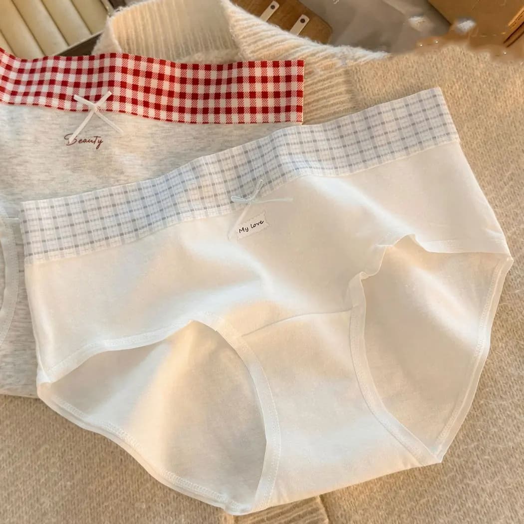 شورت نخ پنبه فانتزی زنانه ls2360 — تصویر ۴