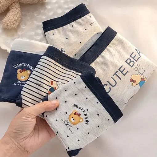 شورت نخی عروسکی بسته 2عددی ls5265