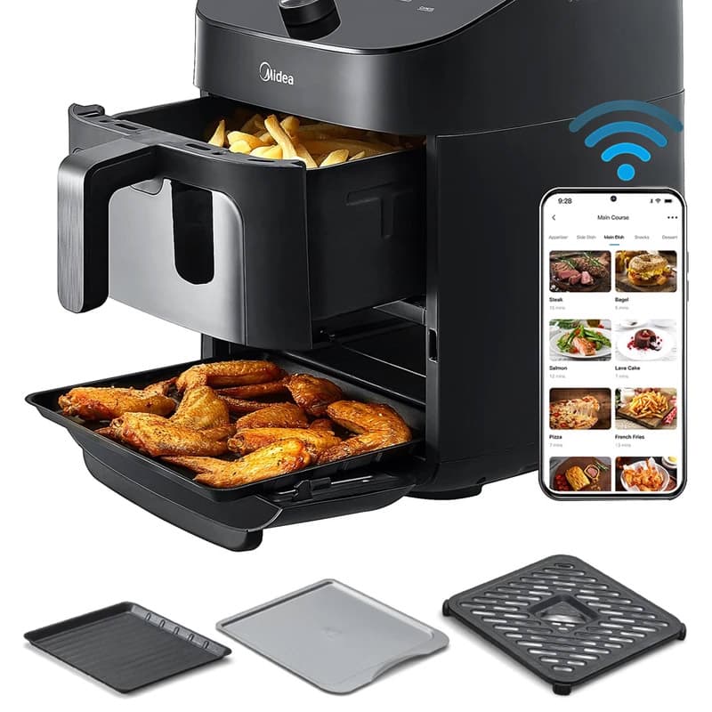 سرخ کن بدون روغن میدیا مدل MIDEA MAD-110D2APK — تصویر ۵