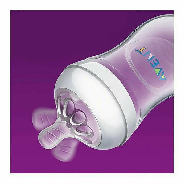 شیشه شیر نچرال پیرکس(شیشه ای) ۱۲۰ میل اونت avent — تصویر ۵