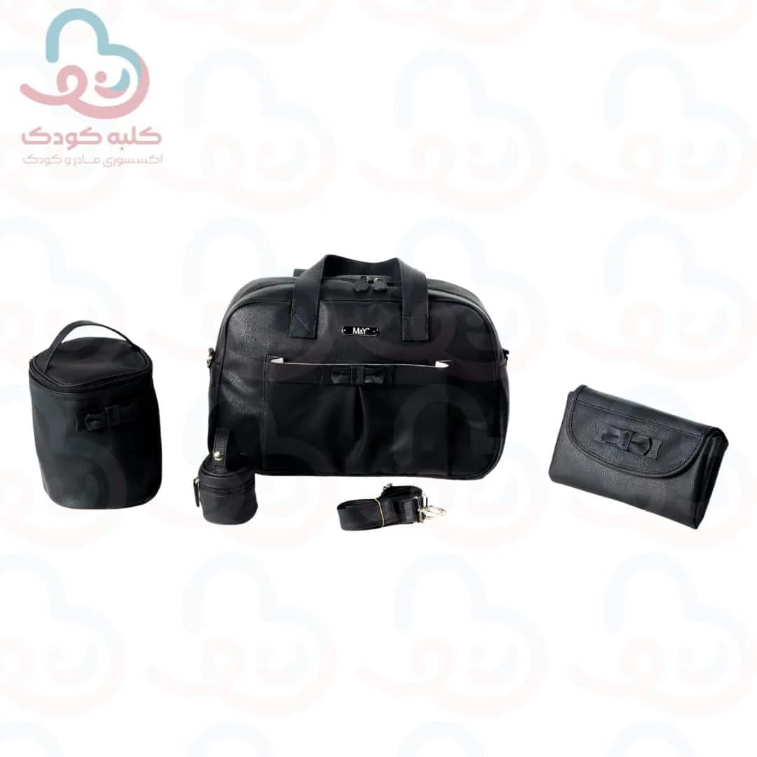 ست مراقبت مادر و نوزاد چرم مدل کندی ۳ تکه7170 — تصویر ۷