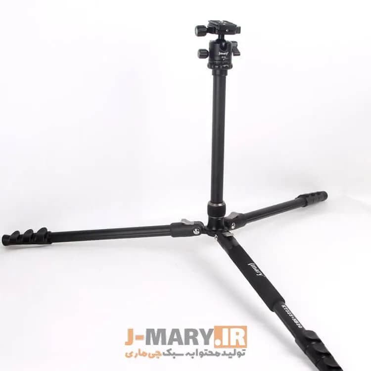 سه پایه جی ماری مدل Jmary KT325-NB30 دو در یک +🎁هدیه — تصویر ۵