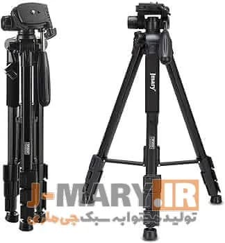 سه پایه جیماری مدل Jmary KP-2264 قرمز – مشکی – آبی +🎁هدیه — تصویر ۴