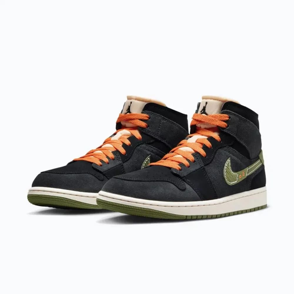 کتونی Nike مدل Jordan 1 Mid SE Craft Halloween – FD6817-003 — تصویر ۳